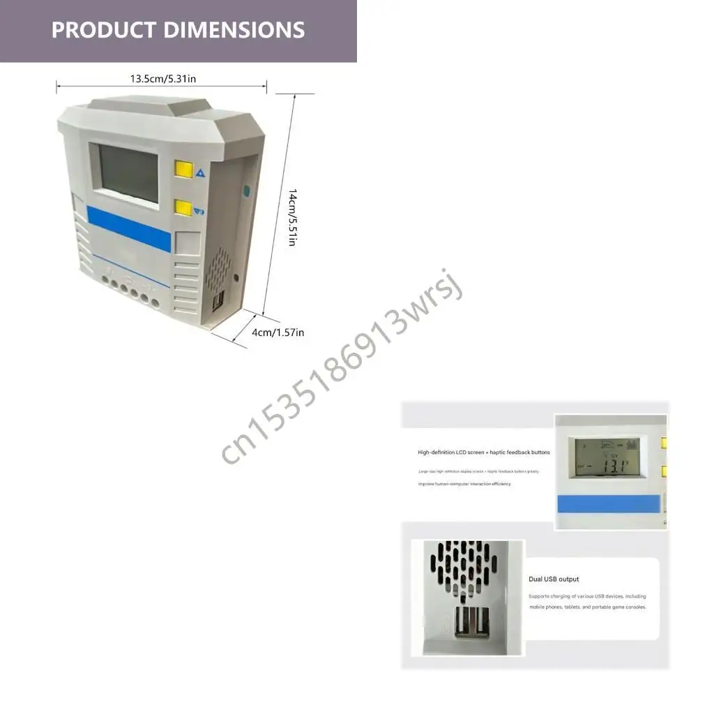 G5GB LCD Display Solar Battery Regulator 20A Solar Charging Controller 12V/24V MPPT Solar Intelligent Regulator Easy to Use
G5GB LCD Display Solar Battery Regulator 20A Solar Charging Controller 12V/24V MPPT Solar Intelligent Regulator Easy to Use