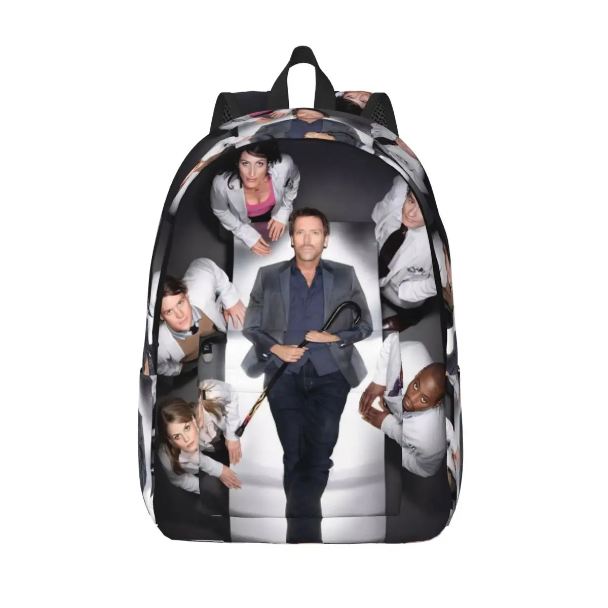 House MD Dr Gregory House Backpack for Men Women Teenage High School Hiking Travel Daypack Laptop Canvas Bags Gift
House MD Dr Gregory House Backpack for Men Women Teenage High School Hiking Travel Daypack Laptop Canvas Bags Gift