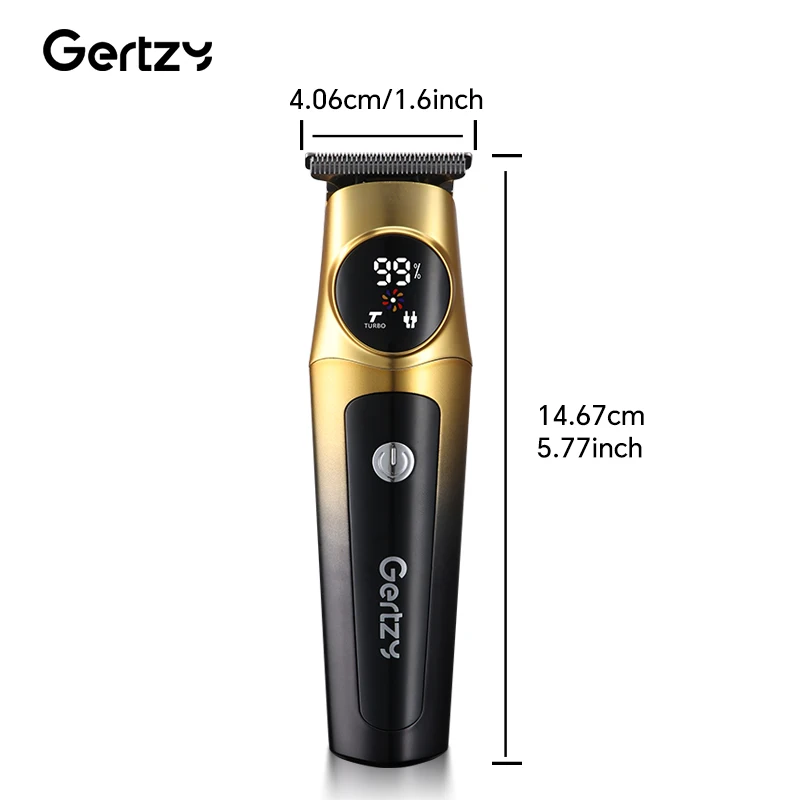 Men's electric hair clipper - LED digital display screen, hair and beard trimmer - ideal choice for hairdressers and stylists
Men's electric hair clipper - LED digital display screen, hair and beard trimmer - ideal choice for hairdressers and stylists