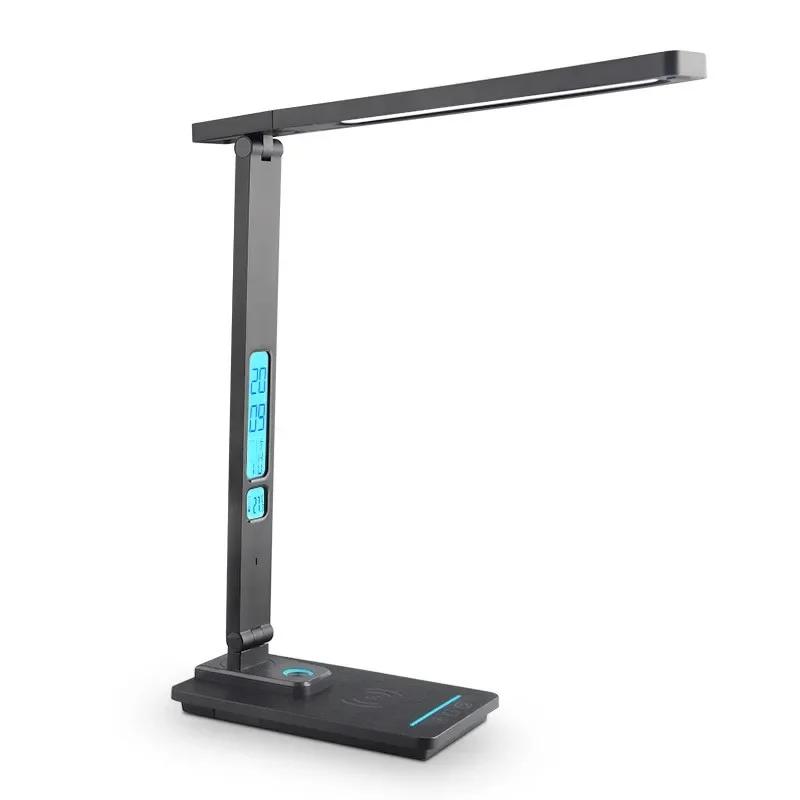 High Quality Wireless Charger Smart LED Eye Protection Table Lamp With Alarm Clock
High Quality Wireless Charger Smart LED Eye Protection Table Lamp With Alarm Clock