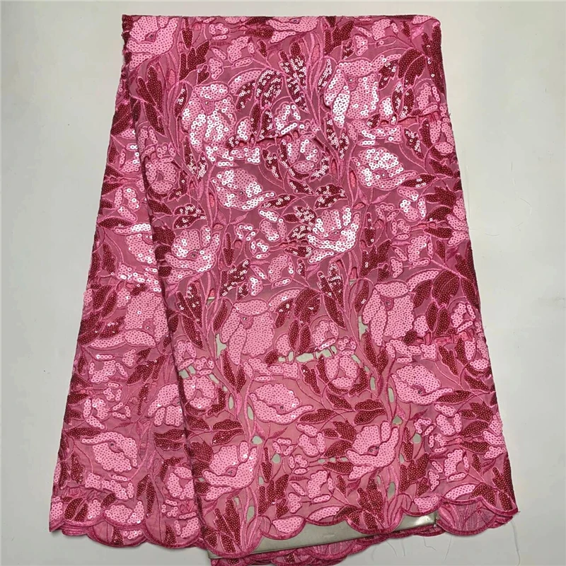 5 Yard Hot Selling French Lace With Sequins African Tulle Cord Guipure Lace Net Embroidered Fabric For Wedding Party PSJF112405
5 Yard Hot Selling French Lace With Sequins African Tulle Cord Guipure Lace Net Embroidered Fabric For Wedding Party PSJF112405