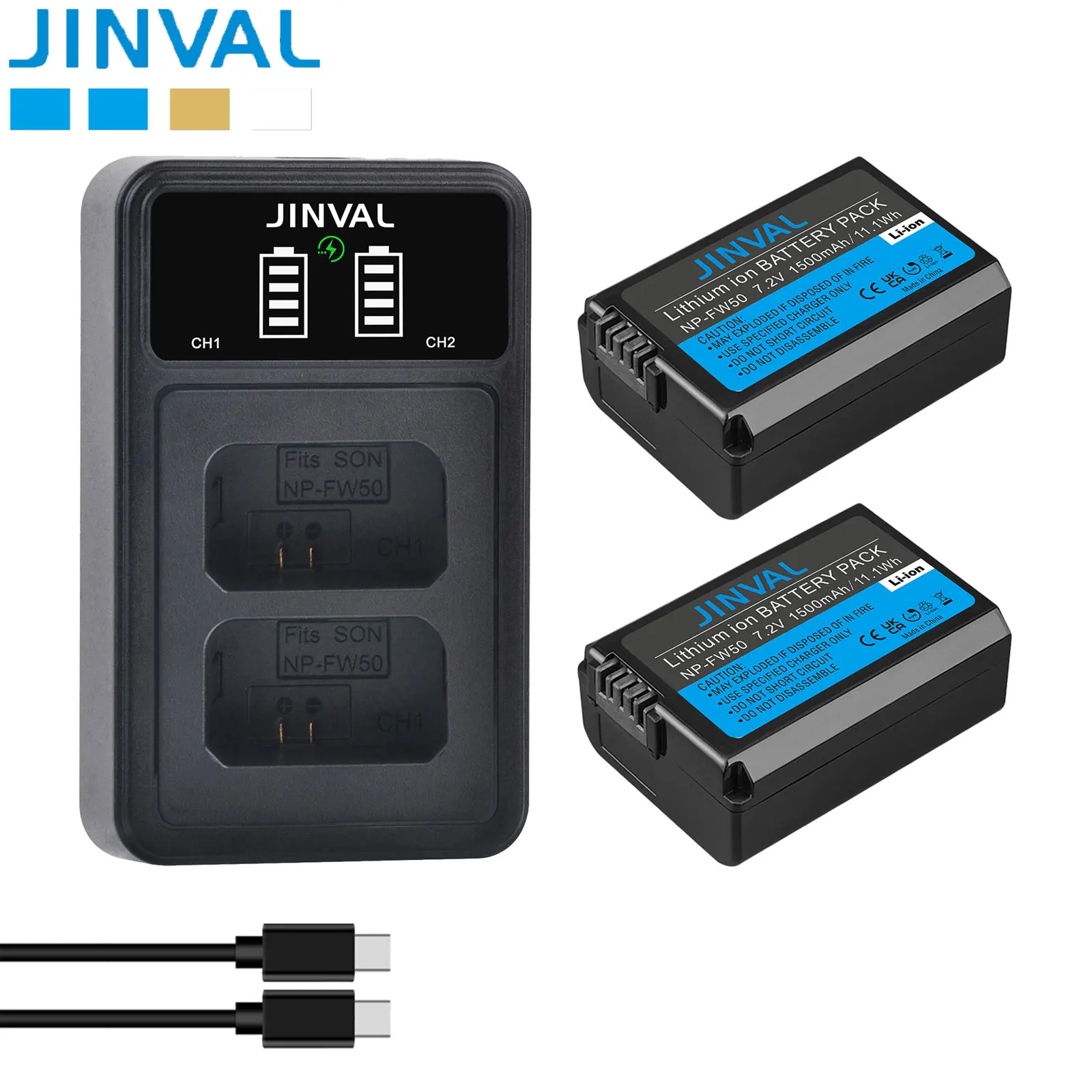 JINVAL NP-FW50 Battery 1500mAh NP FW50 Rechargeable Batteries For Sony A6400 A6300 A6500 A7 A7II A7RII A7SII A7S NEX-7 NEX-F3
JINVAL NP-FW50 Battery 1500mAh NP FW50 Rechargeable Batteries For Sony A6400 A6300 A6500 A7 A7II A7RII A7SII A7S NEX-7 NEX-F3