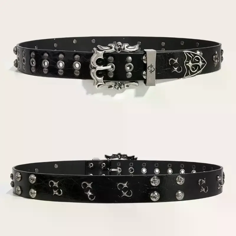 Retro Bohemian Style Belt, Unisex Punk Rock Y2K Fashion Belt for Men & Women, Perfect for Jeans, Dresses or Casual
Retro Bohemian Style Belt, Unisex Punk Rock Y2K Fashion Belt for Men & Women, Perfect for Jeans, Dresses or Casual