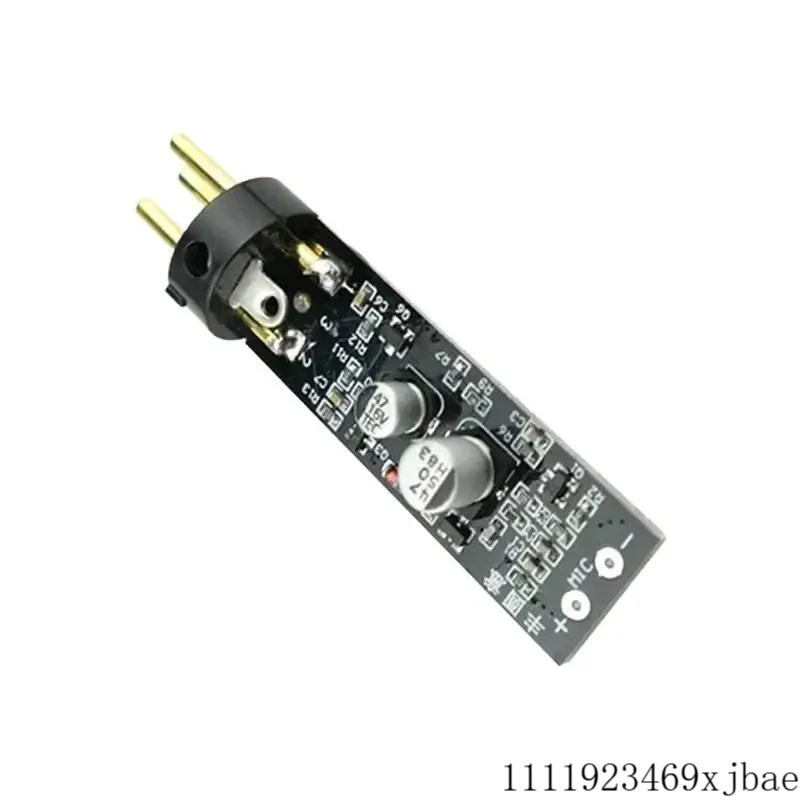 1PCS Electret Condenser Microphone Amplifier Board with Canon Head 48V Phantom Power
1PCS Electret Condenser Microphone Amplifier Board with Canon Head 48V Phantom Power