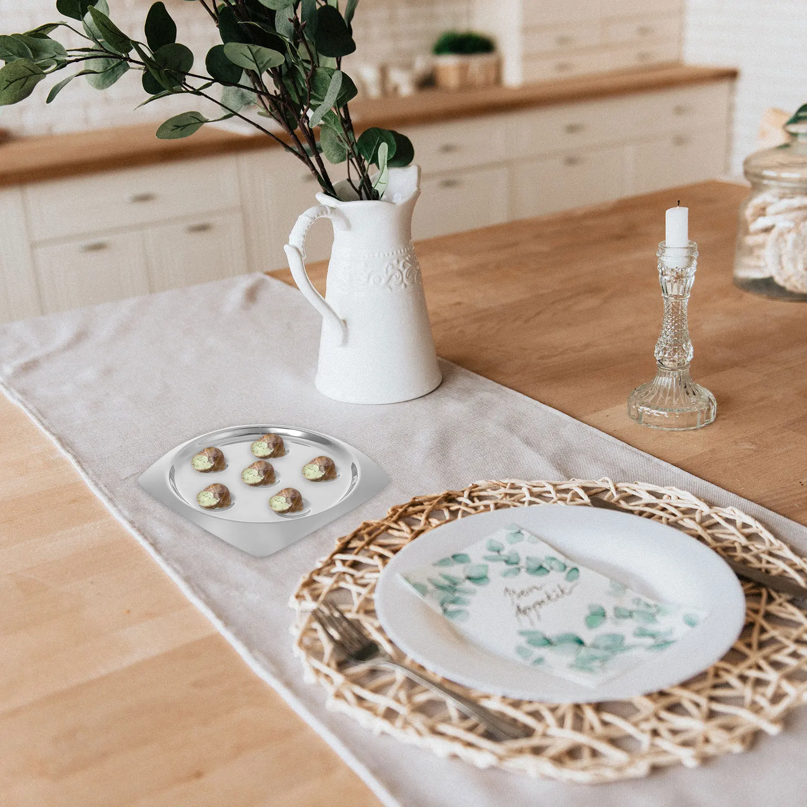 Stainless Steel Escargot Plate Snail Dish Tray for Cooking Serving with Compartments Escargot Plates Snail Plate
Stainless Steel Escargot Plate Snail Dish Tray for Cooking Serving with Compartments Escargot Plates Snail Plate