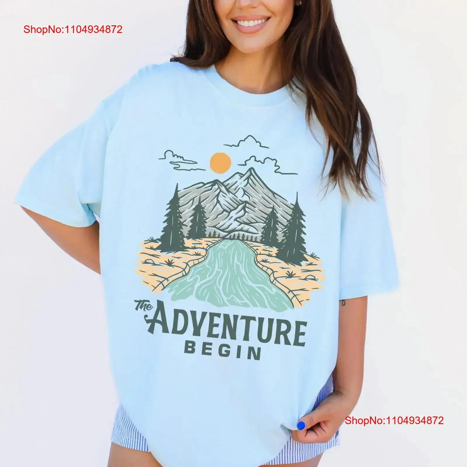 The Adventure Begin T shirt Travel Hiking DeserT Explore Mountain Camping vintage Washed Slightly Top For Everyday Wear graphic
The Adventure Begin T shirt Travel Hiking DeserT Explore Mountain Camping vintage Washed Slightly Top For Everyday Wear graphic