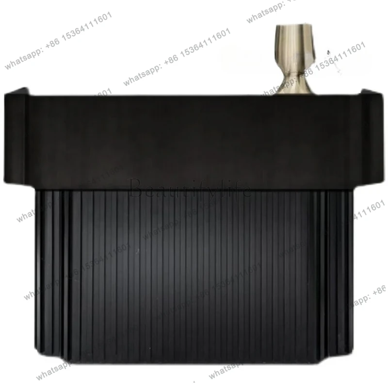 Paint light luxury cashier bar front desk high-end customization simple service cashier modern reception desk
Paint light luxury cashier bar front desk high-end customization simple service cashier modern reception desk