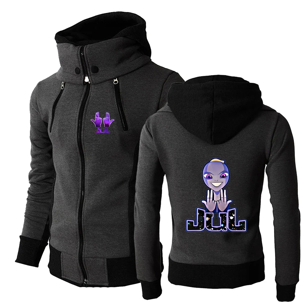 2025 Rapper Jul Graphic New Style Men Spring Autumn High-quality Three-color Causal Zipper Hoodie Harajuku Comfortable Coat
2025 Rapper Jul Graphic New Style Men Spring Autumn High-quality Three-color Causal Zipper Hoodie Harajuku Comfortable Coat