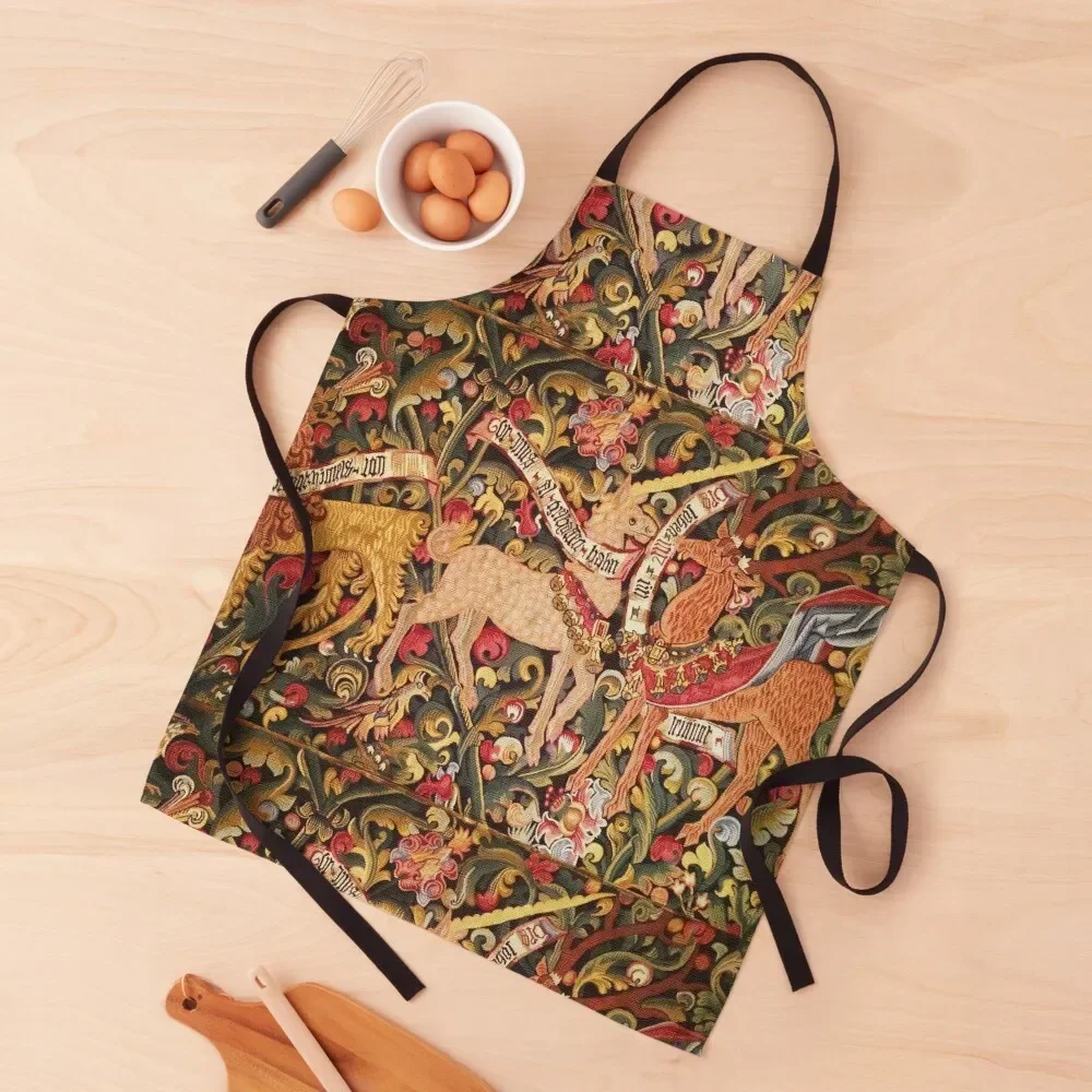 UNICORN;DRAGON,LION,STAG AND OTHER ANIMALS Floral Medieval Tapestry Apron Chef Uniform Women For Man Haircut Men gift Apron
UNICORN;DRAGON,LION,STAG AND OTHER ANIMALS Floral Medieval Tapestry Apron Chef Uniform Women For Man Haircut Men gift Apron