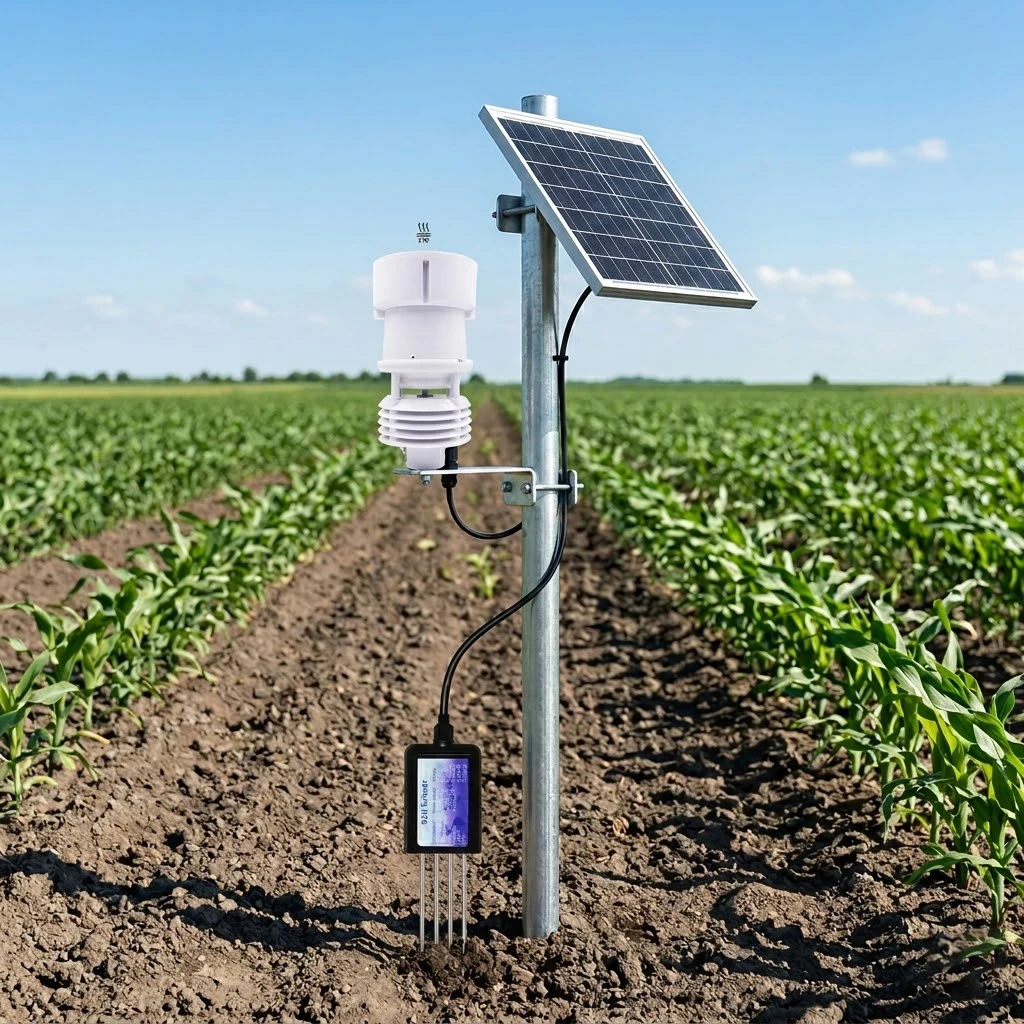 CE RoSh AgroWIFI 4G RS485 Agricultural Meteorological Sensor Compact Weather Station Agricultural Monitoring System
CE RoSh AgroWIFI 4G RS485 Agricultural Meteorological Sensor Compact Weather Station Agricultural Monitoring System