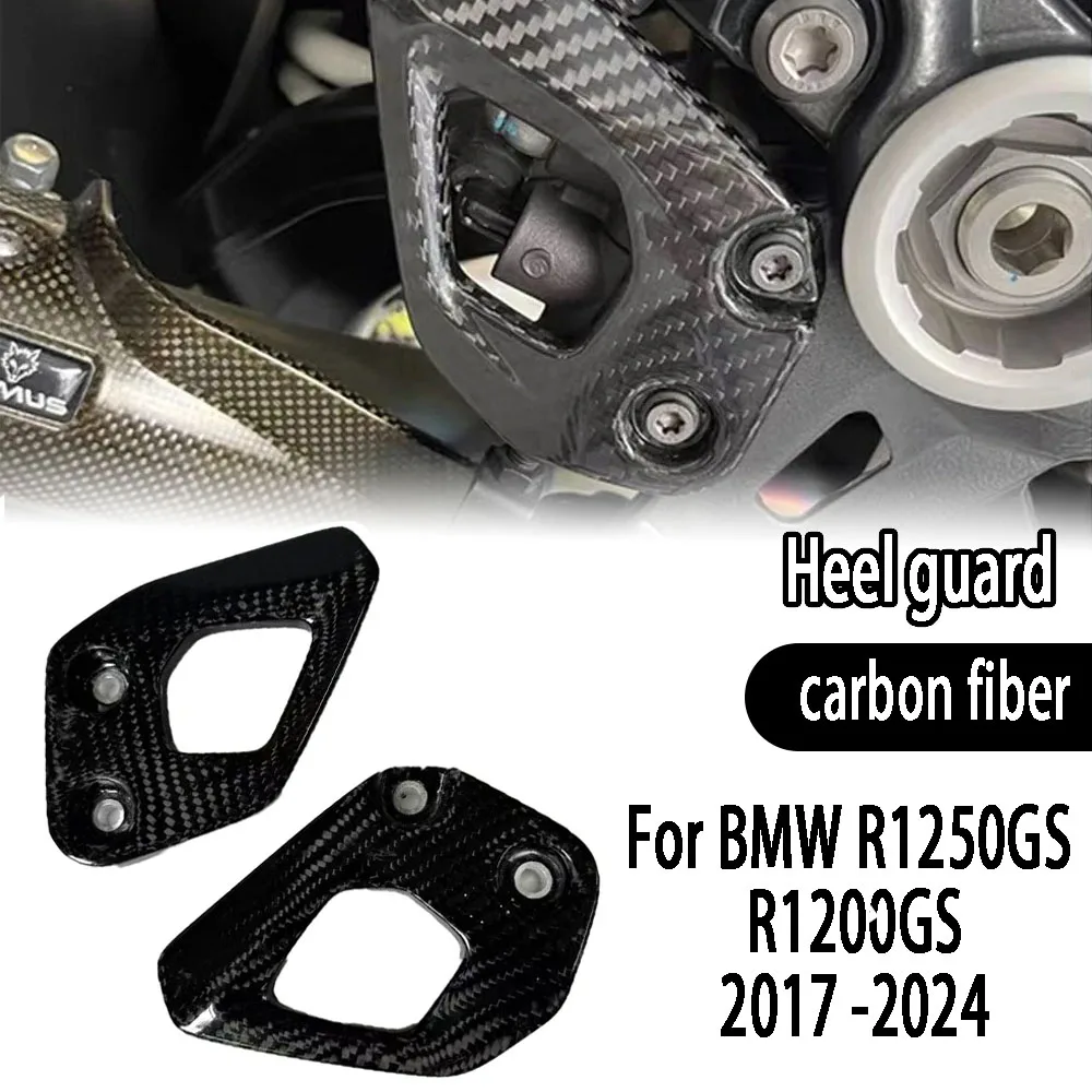 For BMW R1250GS 2017 for BMW R1200GS 2017 -2024Motorcycle Carbon Fiber Foot Pad Protector Driver's Heel Protector Accessories
For BMW R1250GS 2017 for BMW R1200GS 2017 -2024Motorcycle Carbon Fiber Foot Pad Protector Driver's Heel Protector Accessories