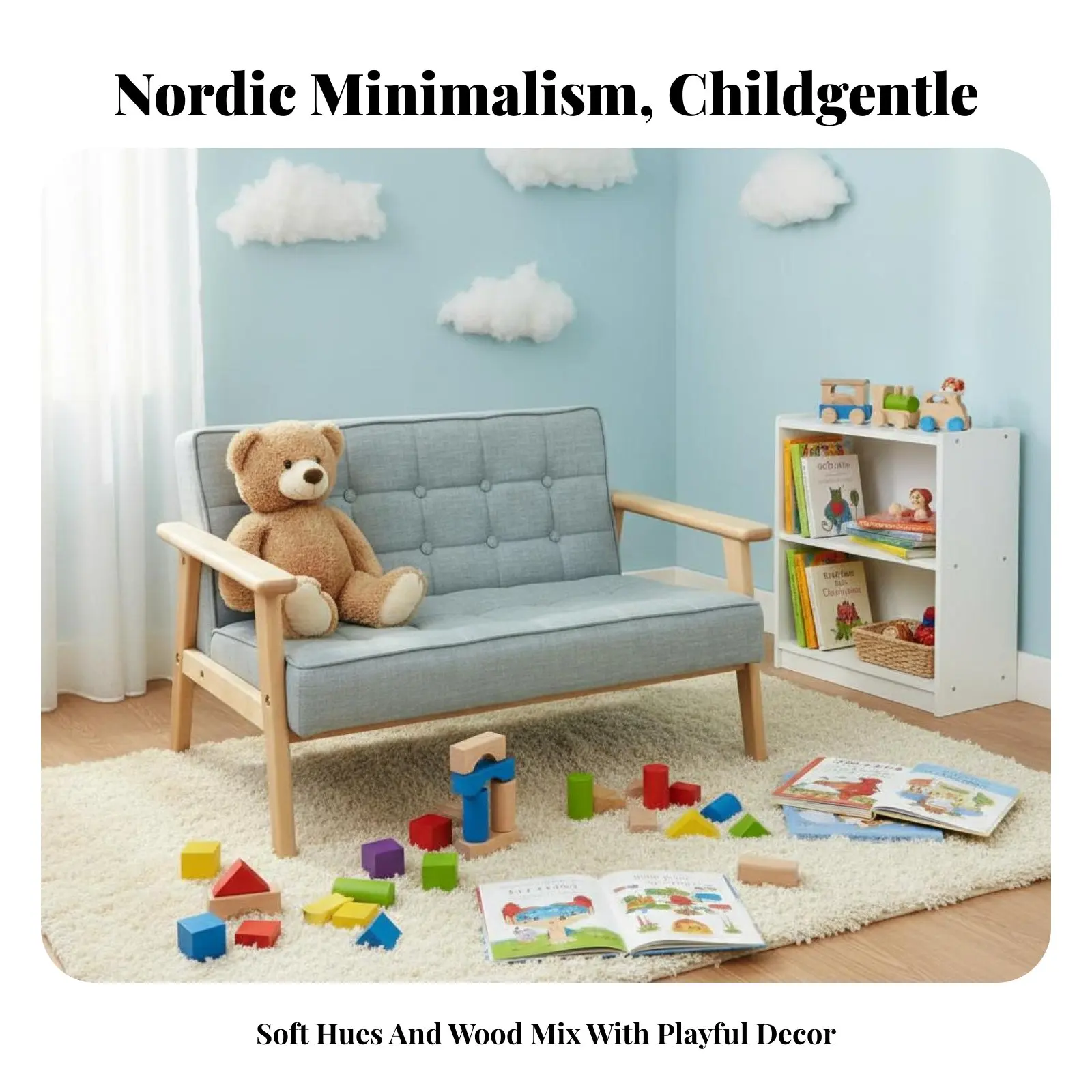 Upholstered Two-Seater Child's Bench Hardwood Wood Frame Kids' Furniture Nordic Design Firm Cushioning Padding for Daycare
Upholstered Two-Seater Child's Bench Hardwood Wood Frame Kids' Furniture Nordic Design Firm Cushioning Padding for Daycare
