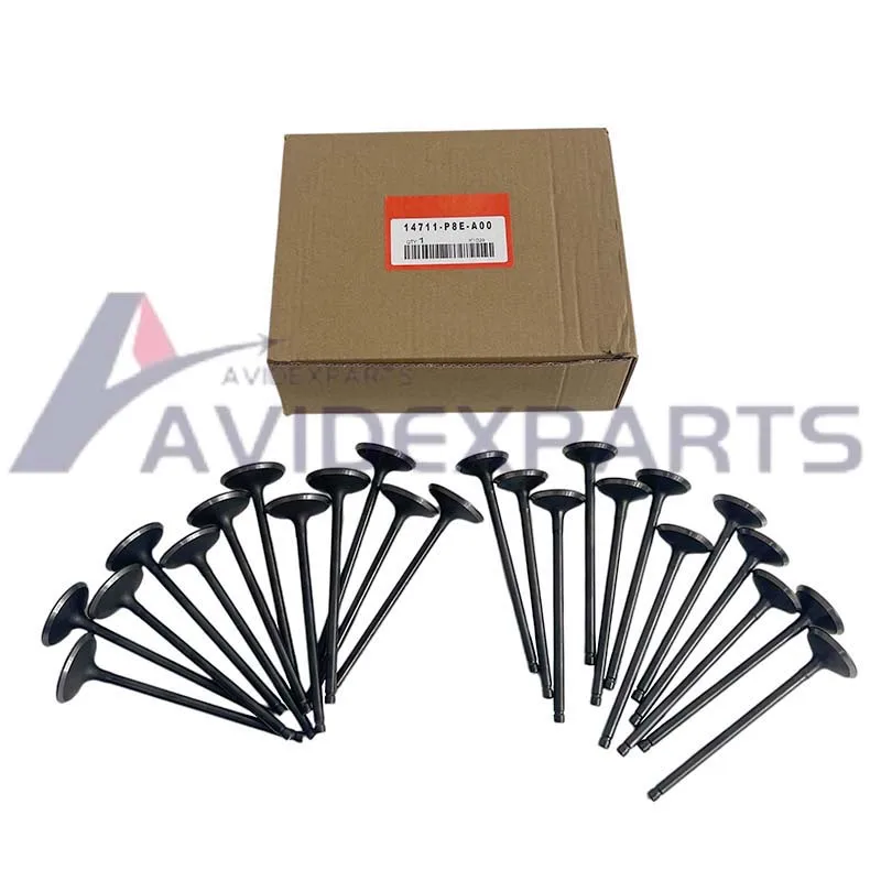 14711-P8E-A00 14721-P8E-A00 For honda Acura Saturn 3.0 3.2 3.5 J32A1 J32A2 J35A4 A6 A7 Intake Exhaust Valves 
14711-P8E-A00 14721-P8E-A00 For honda Acura Saturn 3.0 3.2 3.5 J32A1 J32A2 J35A4 A6 A7 Intake Exhaust Valves