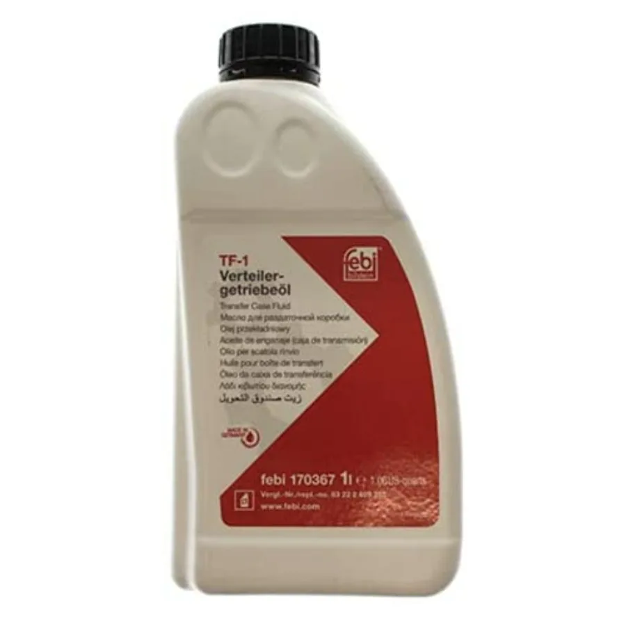 Жидкость раздаточной коробки 1 л Febi TF-0870 (SAE 75 Вт) для BMW
Жидкость раздаточной коробки 1 л Febi TF-0870 (SAE 75 Вт) для BMW