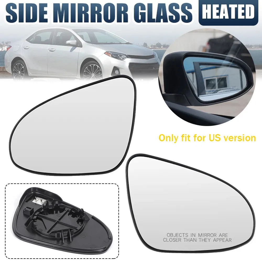 For US Toyota Corolla 2014-2018 1x Left Right Side Rear View Lens Split Mirror Heated Door Glass Rearview Lens Accessories Parts
For US Toyota Corolla 2014-2018 1x Left Right Side Rear View Lens Split Mirror Heated Door Glass Rearview Lens Accessories Parts