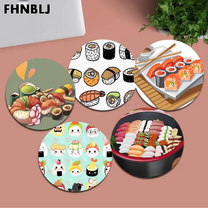 Sushi Small Round Desktop Desk Mat Kawaii Gaming Accessories Students Writing Pad Mouse Pad For Teen Girls Bedroom
Sushi Small Round Desktop Desk Mat Kawaii Gaming Accessories Students Writing Pad Mouse Pad For Teen Girls Bedroom