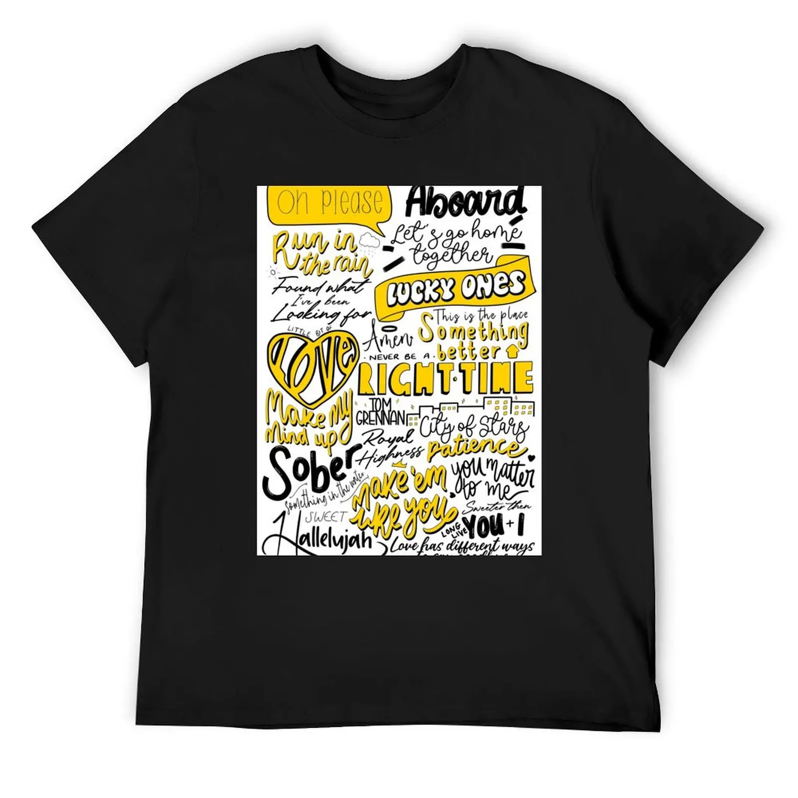 Tom Grennan ‘Lighting Matches’ Song Collage T-Shirt rapper graphic tees man clothes black t-shirts for men
Tom Grennan ‘Lighting Matches’ Song Collage T-Shirt rapper graphic tees man clothes black t-shirts for men