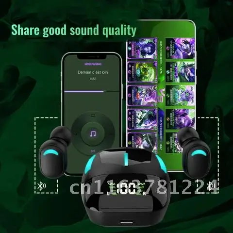 G7S Wireless Headphones Sports TWS Earbuds With Charging Bin LED Digital Display Earphone HIFI Games Headset For Android IOS
G7S Wireless Headphones Sports TWS Earbuds With Charging Bin LED Digital Display Earphone HIFI Games Headset For Android IOS