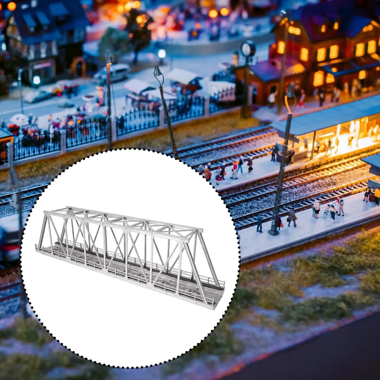 Truss Girder Model DIY,Railroad Crossing,Viaduct Network Toys,Bridge Tunnel Model,HO Scale,for 7+ Years Old Boys Girls Child
Truss Girder Model DIY,Railroad Crossing,Viaduct Network Toys,Bridge Tunnel Model,HO Scale,for 7+ Years Old Boys Girls Child