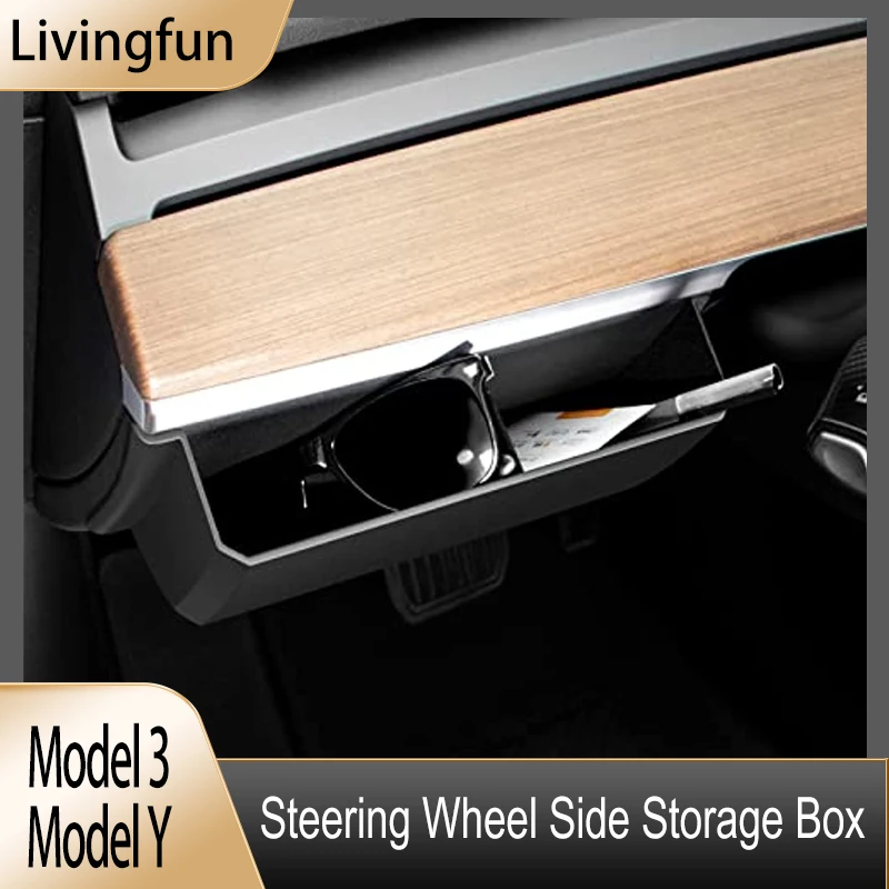 For Tesla Model Y Model 3 Steering Wheel Side Storage Box Mobile Phone Bag Sunglasses Bracket Receiver Internal Accessories
For Tesla Model Y Model 3 Steering Wheel Side Storage Box Mobile Phone Bag Sunglasses Bracket Receiver Internal Accessories
