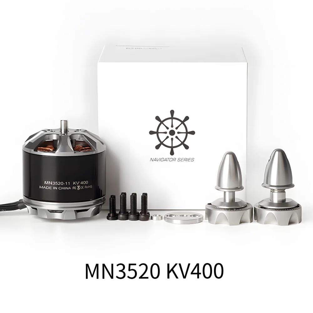 LIGPOWER Brushless Motor MN3520 KV400 High-Performance UAV Motor with 3.6kg Max Thrust For Cargo Drones Tethered Mapping
LIGPOWER Brushless Motor MN3520 KV400 High-Performance UAV Motor with 3.6kg Max Thrust For Cargo Drones Tethered Mapping