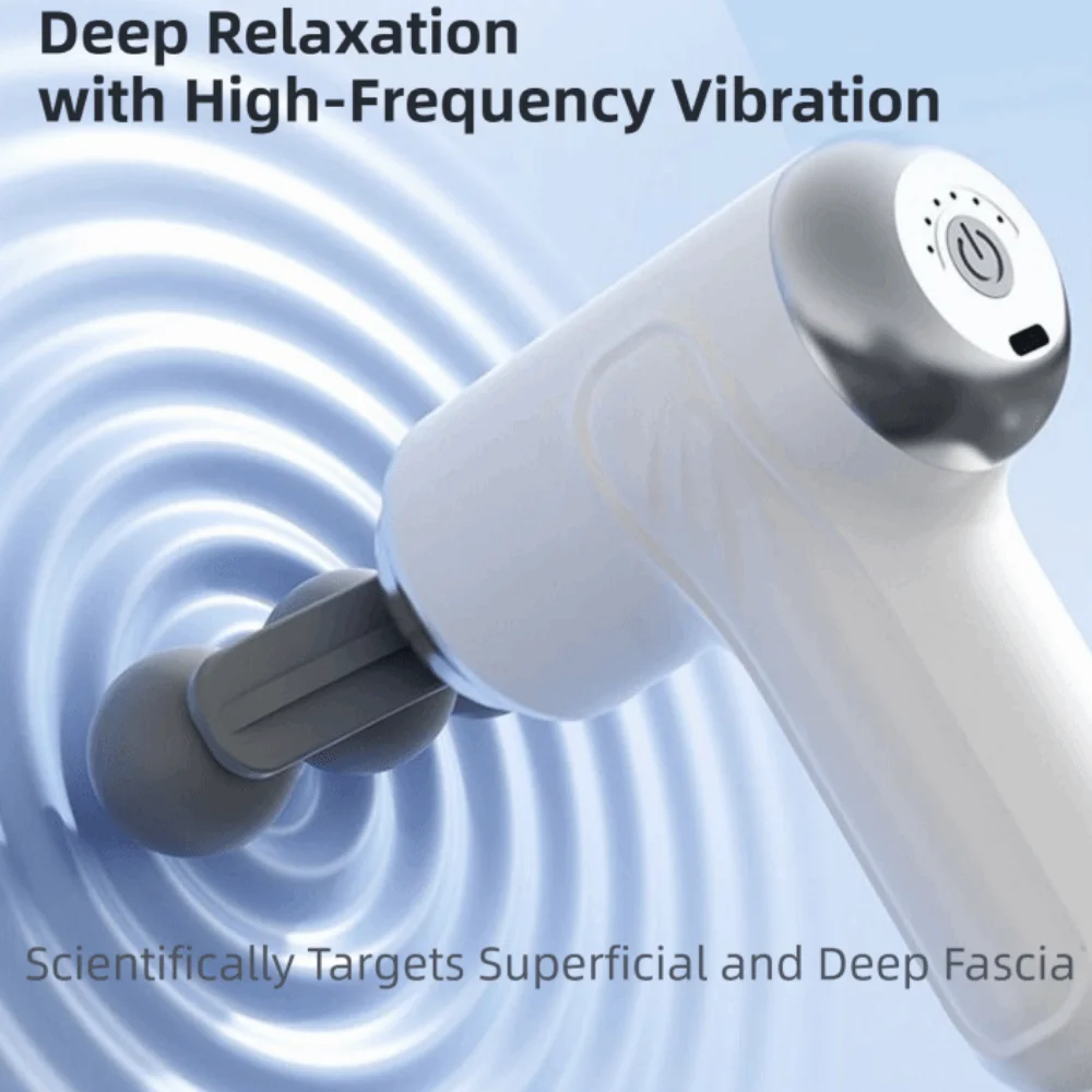 Multi Replaceable Headed Triple-headed Muscle Massager Handheld Replaceable Head Mini Electric Fascia Massager Low-noise
Multi Replaceable Headed Triple-headed Muscle Massager Handheld Replaceable Head Mini Electric Fascia Massager Low-noise