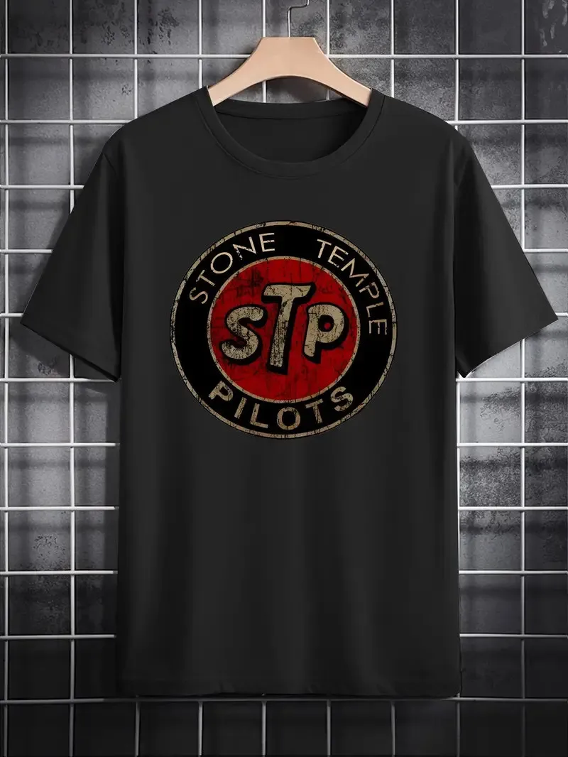 Stone Temple Pilots Graphic Print Men's Casual Crew Neck T-Shirt | Black Short
Stone Temple Pilots Graphic Print Men's Casual Crew Neck T-Shirt | Black Short