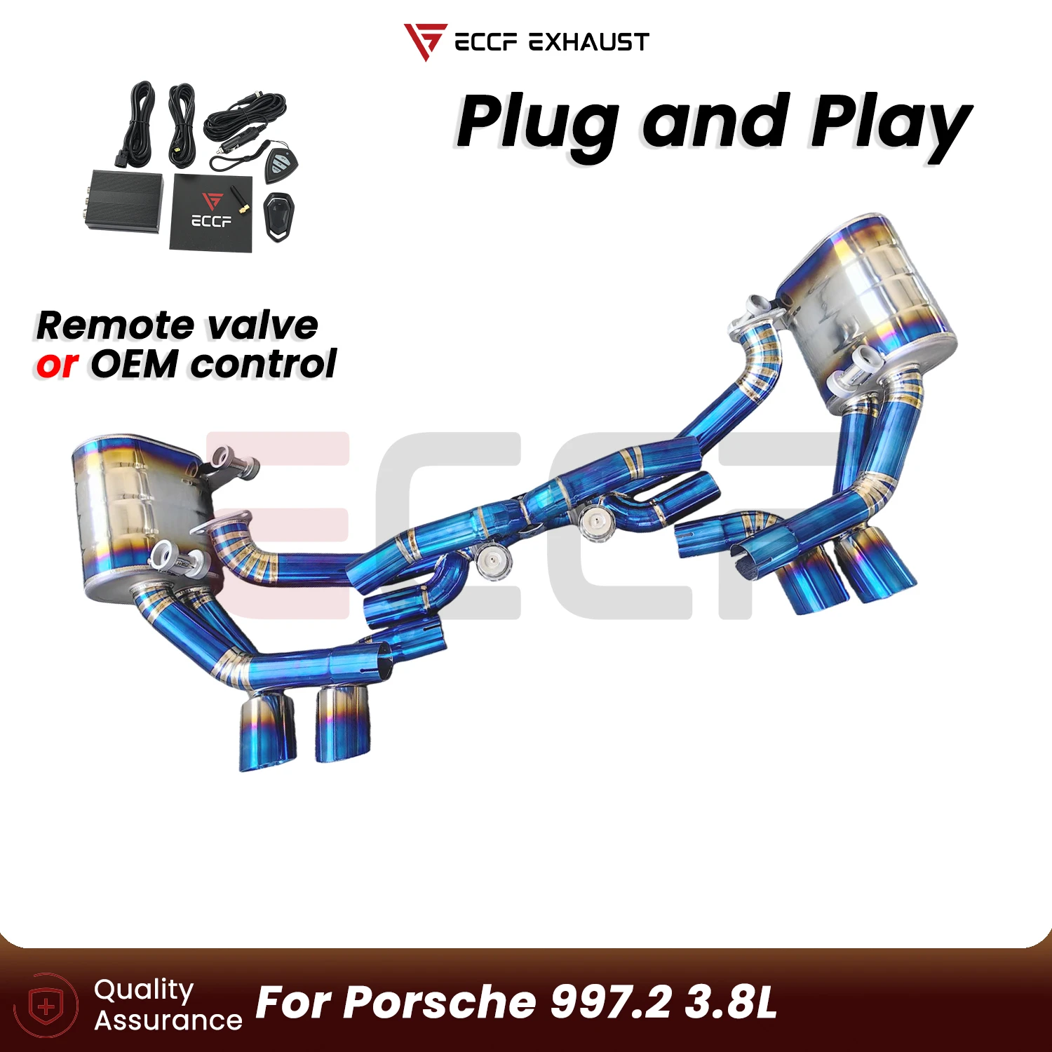 Aggressive Exhaust Sound Titanium Catback Exhaust System For Porsche 997.2 3.8L Performance Upgrade Easy Installation
Aggressive Exhaust Sound Titanium Catback Exhaust System For Porsche 997.2 3.8L Performance Upgrade Easy Installation