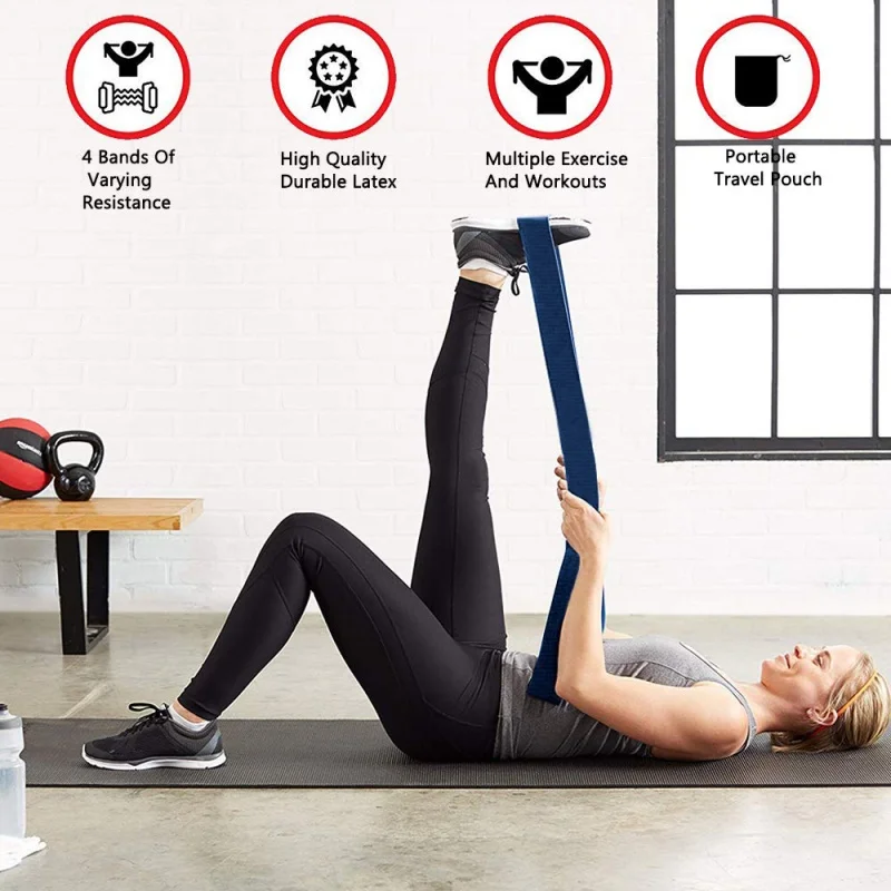 Resistance Band Training Stretch Band Training resistance band for pull-ups exercise band Yoga Fitness Resistance Band
Resistance Band Training Stretch Band Training resistance band for pull-ups exercise band Yoga Fitness Resistance Band