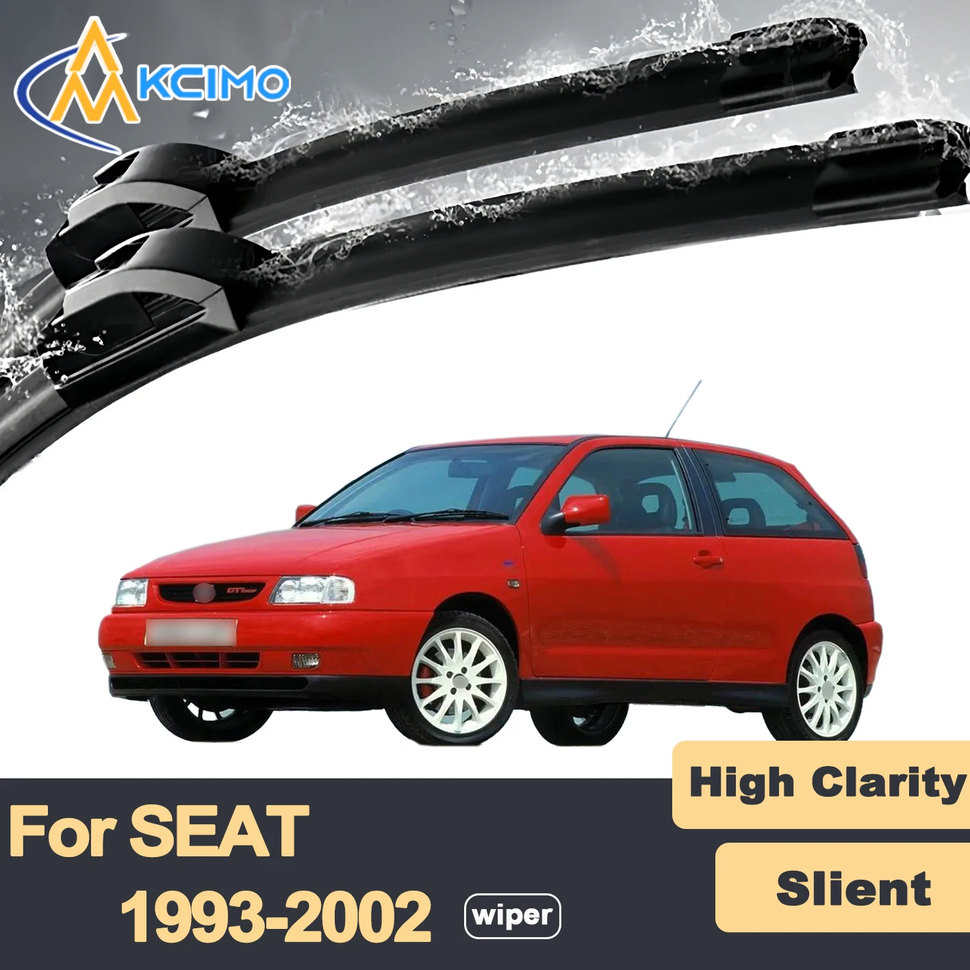 Premium Rubber Durable Silent Windshield Wiper Blades 2pcs for SEAT Córdoba 6K 1993-2002 Volkswagen Citi Golf Derby Polo Classic
Premium Rubber Durable Silent Windshield Wiper Blades 2pcs for SEAT Córdoba 6K 1993-2002 Volkswagen Citi Golf Derby Polo Classic