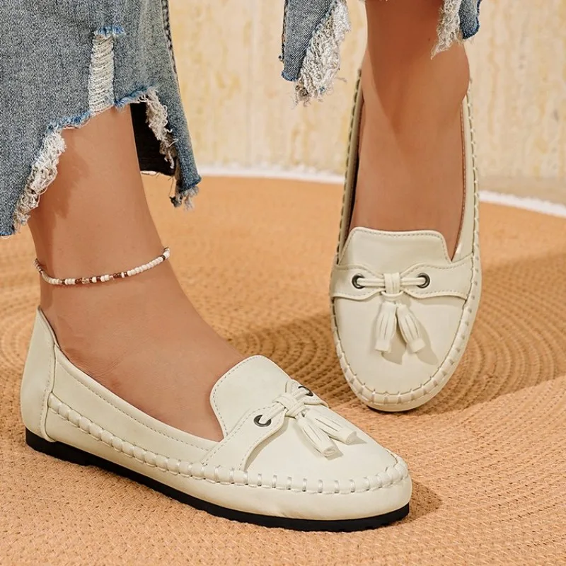 Women Flats Fashion Breathable Women Casual Shoes Slip on Ballet Shoes Walking Sneakers Women Shoes Retro Plus Size Loafers
Women Flats Fashion Breathable Women Casual Shoes Slip on Ballet Shoes Walking Sneakers Women Shoes Retro Plus Size Loafers