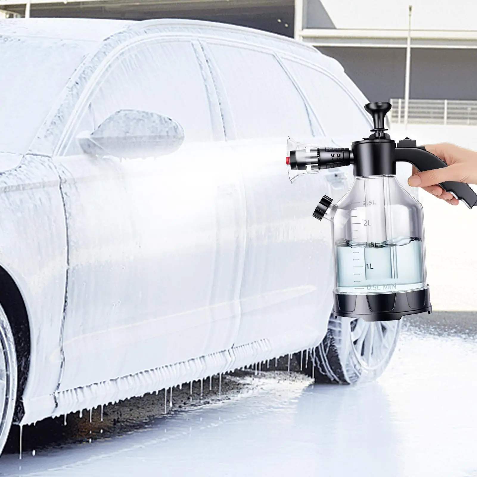 Распылитель пены для мытья автомобиля, насос-распылитель большой емкости, бытовой садовый насос для полива пены, распылитель, принадлежности для мойки автомобилей для домашних животных
Распылитель пены для мытья автомобиля, насос-распылитель большой емкости, бытовой садовый насос для полива пены, распылитель, принадлежности для мойки автомобилей для домашних животных