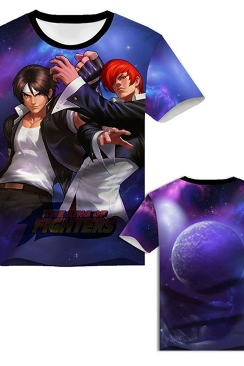 New Release King of Fighters Game T-Shirt Short Sleeve Arcade Game Eight God Short Sleeve T-shirt Cross-Border Clothing
New Release King of Fighters Game T-Shirt Short Sleeve Arcade Game Eight God Short Sleeve T-shirt Cross-Border Clothing