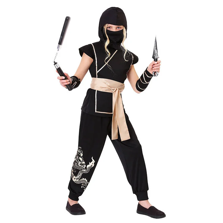 Halloween children's Day party performance girl Japanese Guardian Ninja Cospaly Costume kid Samurai clothing
Halloween children's Day party performance girl Japanese Guardian Ninja Cospaly Costume kid Samurai clothing