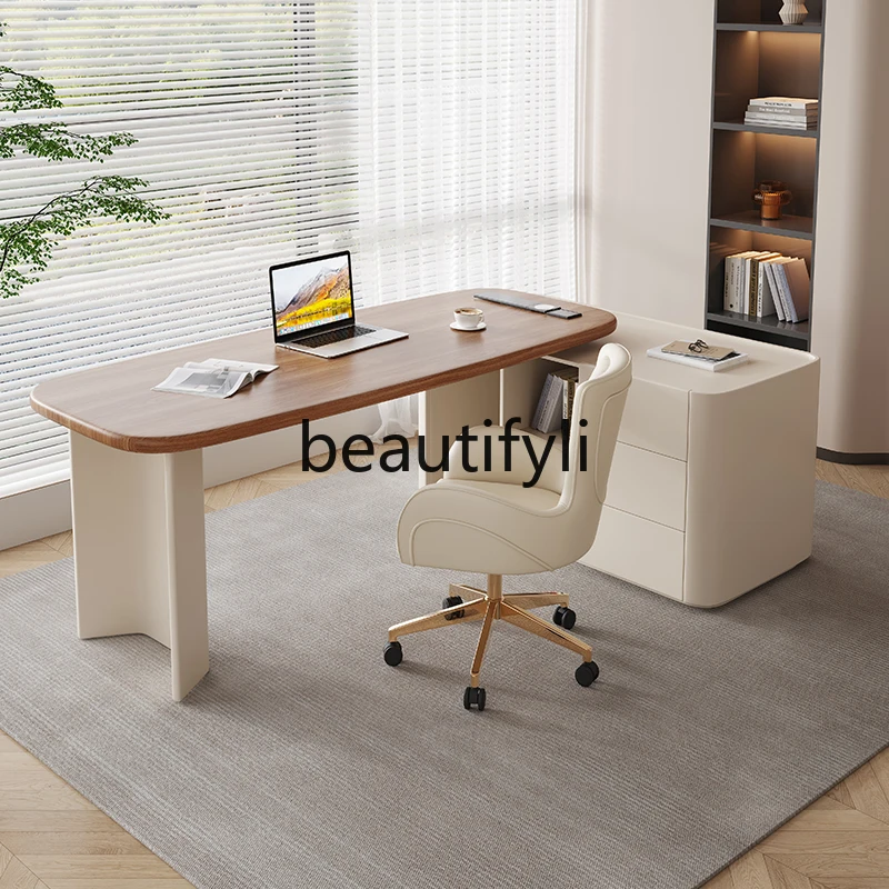 Light luxury home writing desk computer desk designer high-end solid wood corner desk
Light luxury home writing desk computer desk designer high-end solid wood corner desk