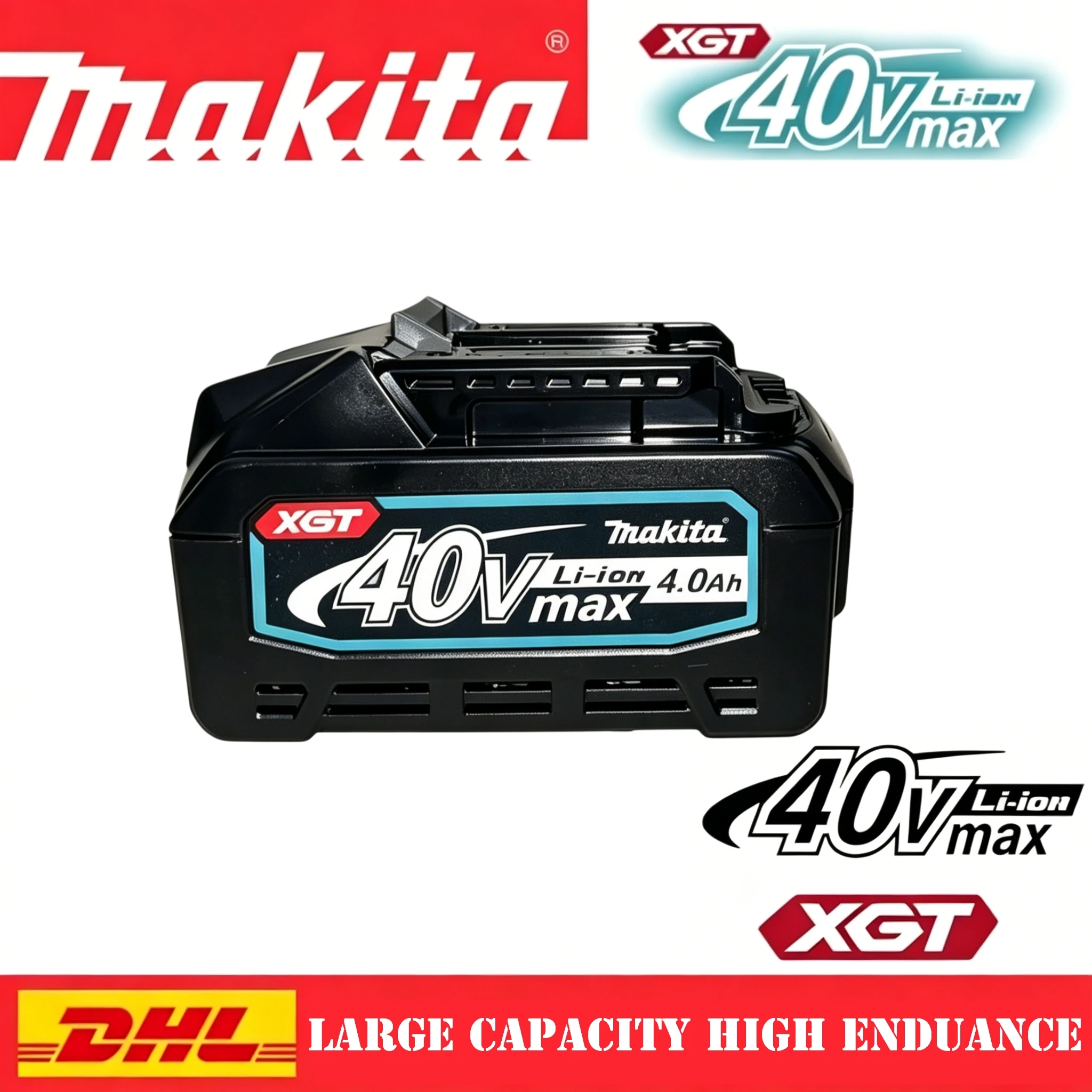 Original Makita 40V Max XGT Battery 4.0Ah BL4050F for HR001G TW001G TD001G All Makita 40V Cordless Tools
Original Makita 40V Max XGT Battery 4.0Ah BL4050F for HR001G TW001G TD001G All Makita 40V Cordless Tools