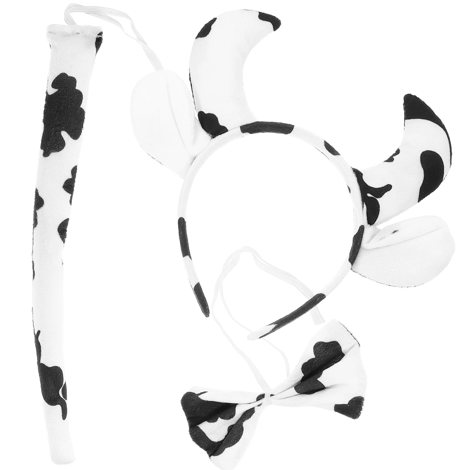 Cow Headdress Set Animal Ears Headwear Cosplay Hair Hoop Adult Costume Accessories Tails Cow Ears Headbands Stylish Playful
Cow Headdress Set Animal Ears Headwear Cosplay Hair Hoop Adult Costume Accessories Tails Cow Ears Headbands Stylish Playful