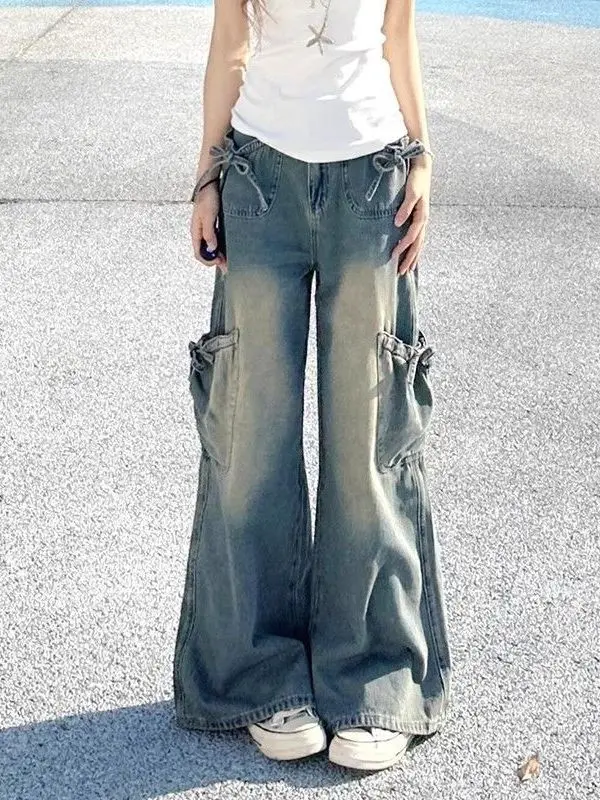 Ретро-дизайн, широкие джинсы с высокой талией, прямые брюки для женщин, осенняя новинка, повседневные хлопковые...
Ретро-дизайн, широкие джинсы с высокой талией, прямые брюки для женщин, осенняя новинка, повседневные хлопковые...