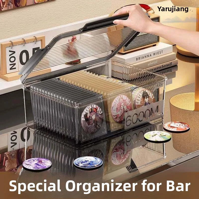 Beej Storage Box Acrylic Transparent Covered Sealed Moisture Proof Anime Grain Dustproof Display Box Rectangular Shape Deskto...
Beej Storage Box Acrylic Transparent Covered Sealed Moisture Proof Anime Grain Dustproof Display Box Rectangular Shape Deskto...