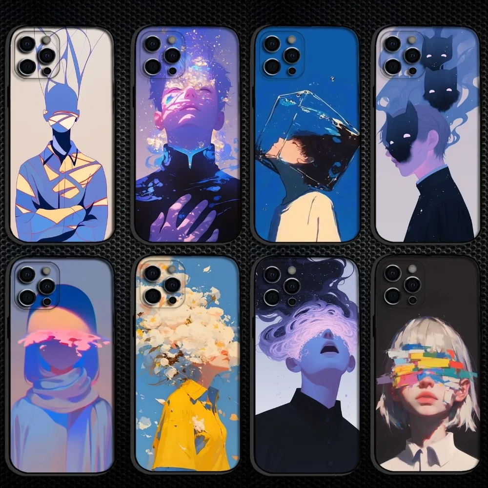 Masked Abstract Character Phone Case For iPhone 16,15,14,13,12,11 Plus,Pro Max, Soft Silicone Black Cover
Masked Abstract Character Phone Case For iPhone 16,15,14,13,12,11 Plus,Pro Max, Soft Silicone Black Cover