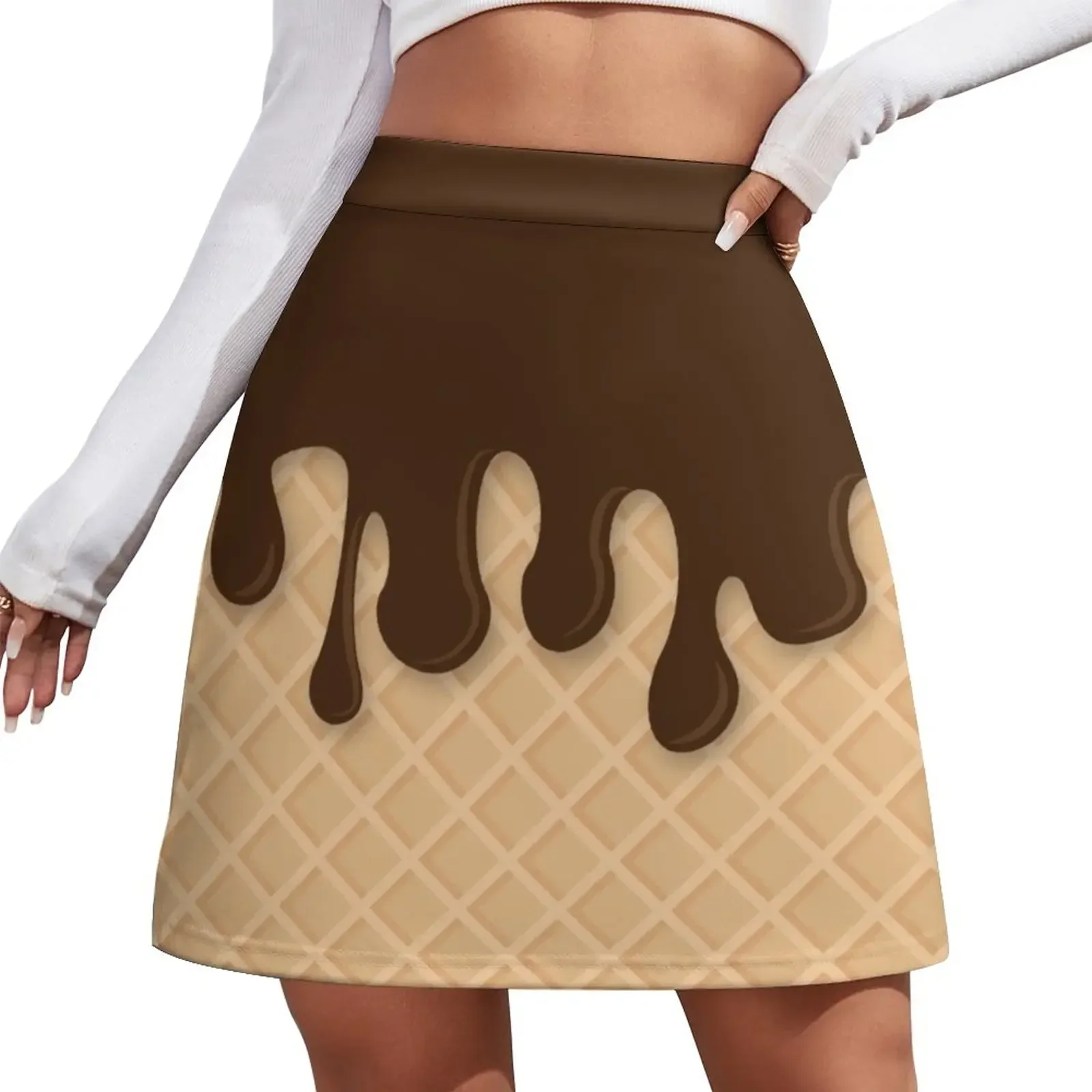 Miss Sundae - Pattern (chocolate) Mini Skirt kawaii skirt kpop skirt womens skirts
Miss Sundae - Pattern (chocolate) Mini Skirt kawaii skirt kpop skirt womens skirts