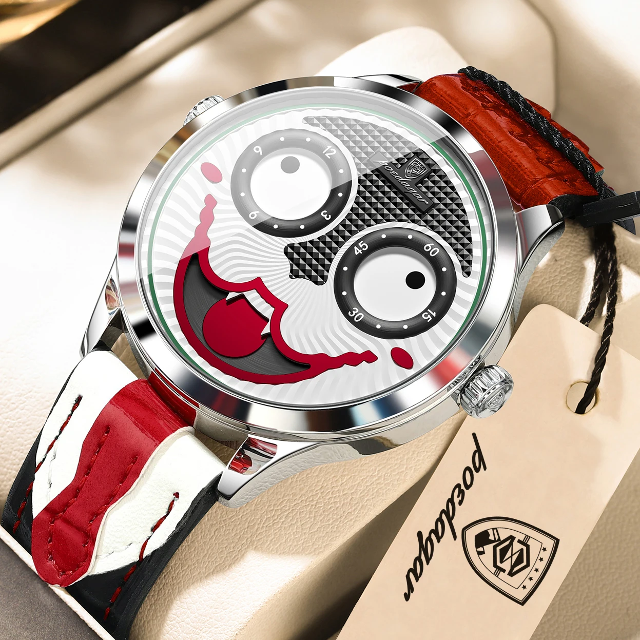 POEDAGAR Luxury Brand Man Clock Waterproof High Quality Male Wristwatch Quartz Leather Fashion Unique Men's Watches Reloj Hombre
POEDAGAR Luxury Brand Man Clock Waterproof High Quality Male Wristwatch Quartz Leather Fashion Unique Men's Watches Reloj Hombre
