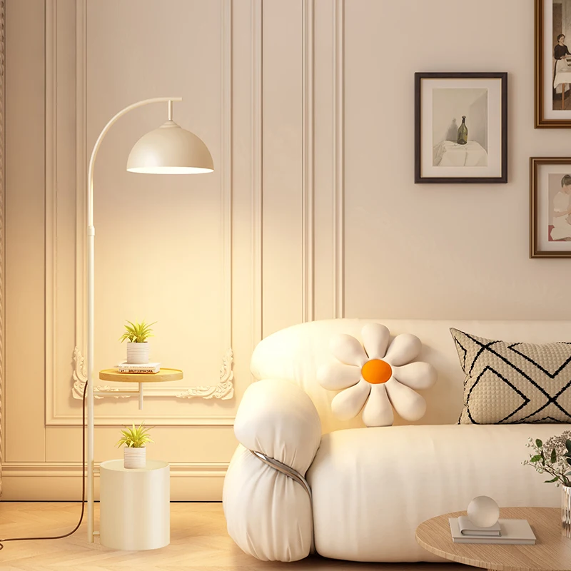 Floor lamp living room light luxury coffee table rack integrated Nordic sofa lamp bedroom bedside high-end floor lamp
Floor lamp living room light luxury coffee table rack integrated Nordic sofa lamp bedroom bedside high-end floor lamp