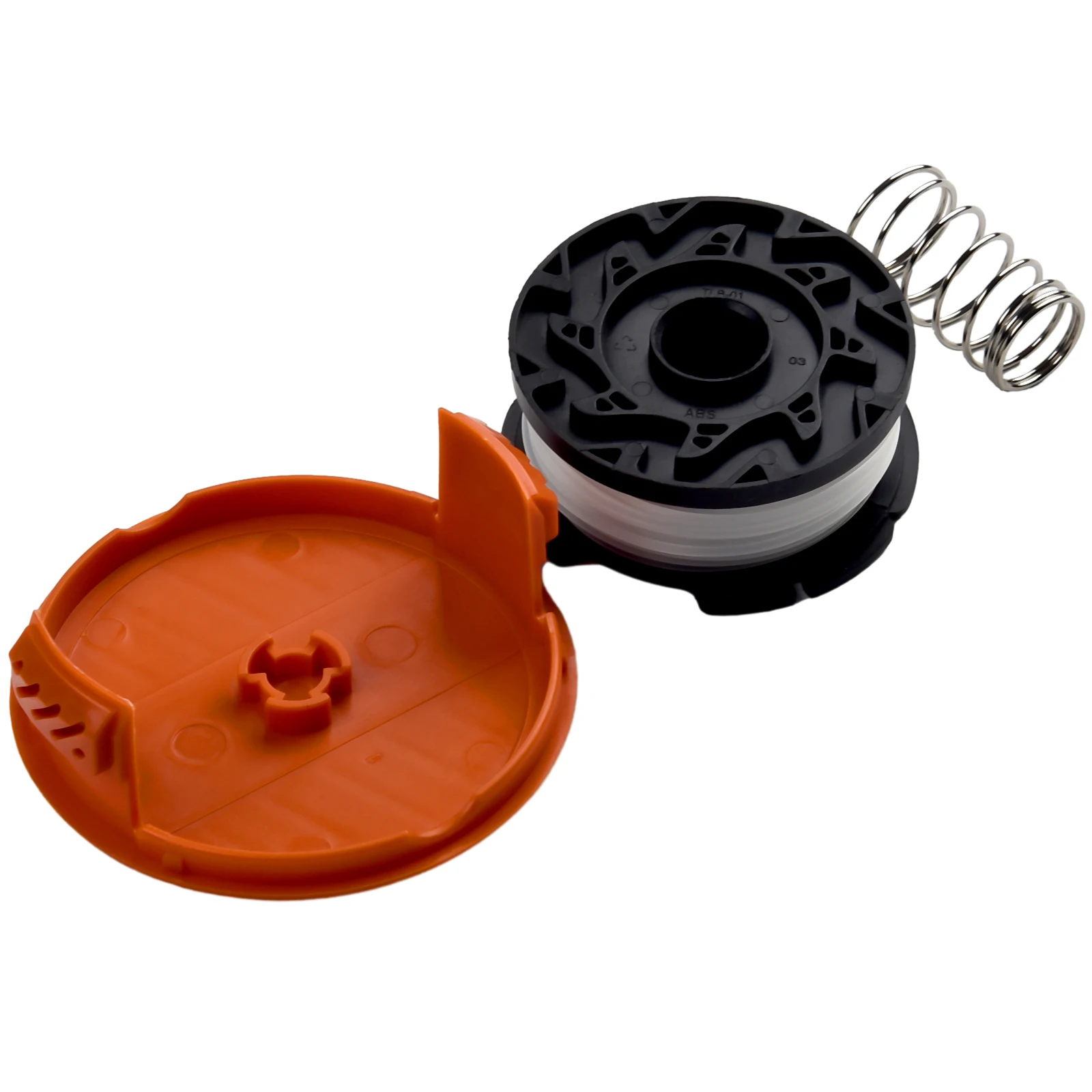 Trimmer Spool 3 Pack & Cap & Spring Replacement For Black Decker Cap Spring Suitable For Multiple Models Cuts Fast And Wearable
Trimmer Spool 3 Pack & Cap & Spring Replacement For Black Decker Cap Spring Suitable For Multiple Models Cuts Fast And Wearable