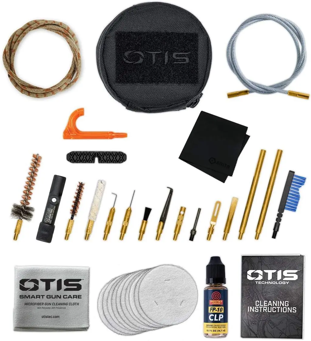 Complete .223/5.56 Gun Cleaning Kit - MSR & AR-15, 30-Piece Set with Bore Brush, CLP, RIPCORD
Complete .223/5.56 Gun Cleaning Kit - MSR & AR-15, 30-Piece Set with Bore Brush, CLP, RIPCORD