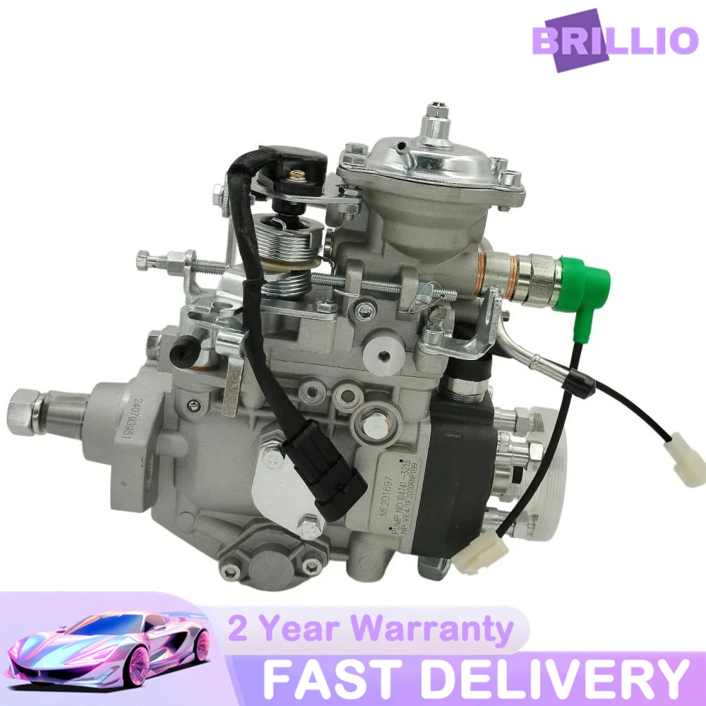 Diesel Fuel Injection VE Pump 104741-3213 ME201697 for Mitsubishi 4M40 4M40T
Diesel Fuel Injection VE Pump 104741-3213 ME201697 for Mitsubishi 4M40 4M40T