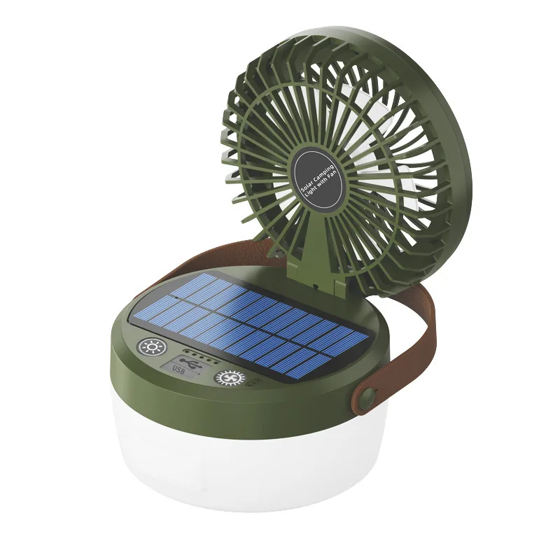 Solar Fan Camping Lamp Rechargeable Battery Ultra Long Runtime Bright LED Cooling & Lighting Outdoor Tent Emergency Use
Solar Fan Camping Lamp Rechargeable Battery Ultra Long Runtime Bright LED Cooling & Lighting Outdoor Tent Emergency Use