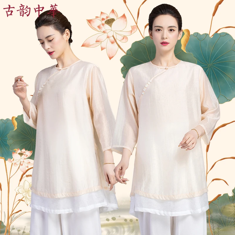 Yongchun Taiji Martial Arts Chinese Style Shadowboxing Exercise Clothing Female Tai Ji Suit Young
Yongchun Taiji Martial Arts Chinese Style Shadowboxing Exercise Clothing Female Tai Ji Suit Young