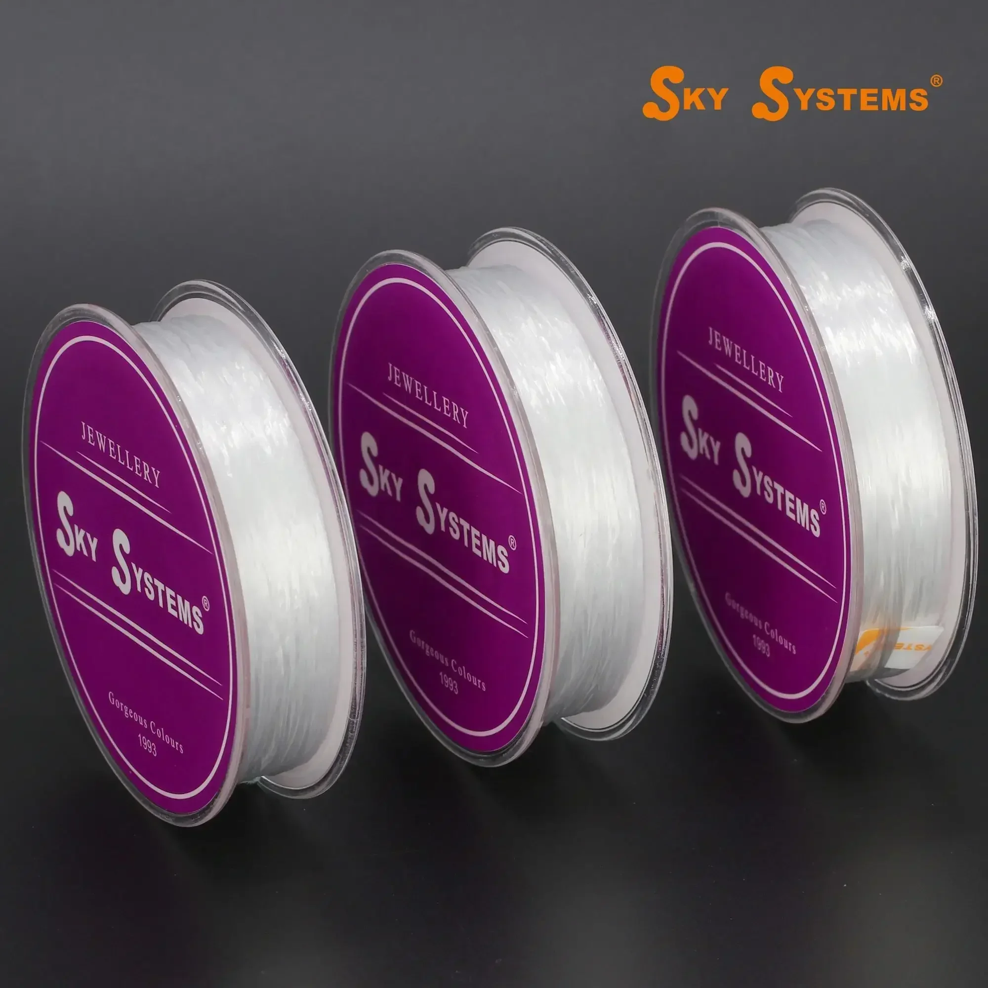 SKY CNCC 0.6&0.85mm Jewelry Cord Elastic Oblate Cord Jewelry Accessories Bracelet and Necklace Material Transparent Color
SKY CNCC 0.6&0.85mm Jewelry Cord Elastic Oblate Cord Jewelry Accessories Bracelet and Necklace Material Transparent Color