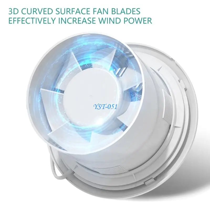 E15A Low Noise Ventilation Fan Wall Mounted Reversible Exhaust Fan Attic Pipe Ventilation Extractor Two Way Duct Fan
E15A Low Noise Ventilation Fan Wall Mounted Reversible Exhaust Fan Attic Pipe Ventilation Extractor Two Way Duct Fan